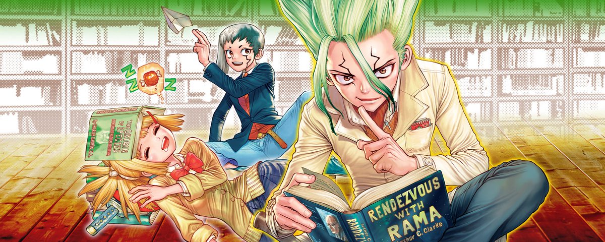 Dr. Stone banner